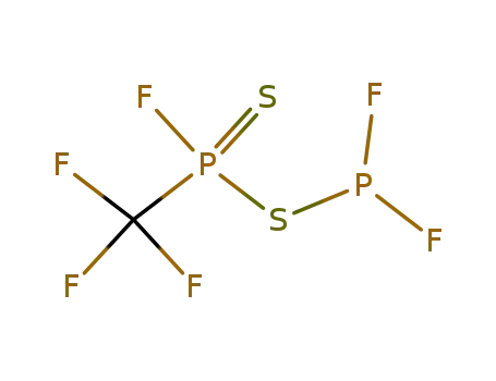 {fluoro(trifluoromethyl)thiophosphoryl}thio-difluorophosphine