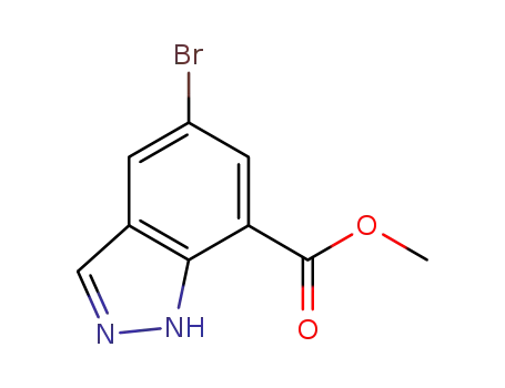 5-BROMO-7-INDAZOLECARBOXYLIC ACID METHYL ESTER