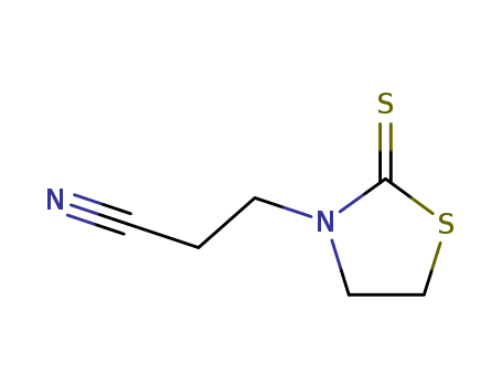 3-Thiazolidinepropanenitrile,2-thioxo- cas  89533-16-4