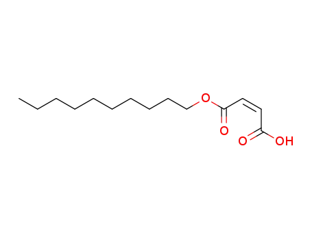 Molecular Structure of 6994-83-8 (Maleic acid 1-decyl ester)