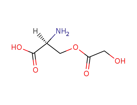 Molecular Structure of 89417-63-0 (Serine,  glycolate  (7CI))