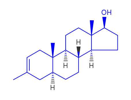Molecular Structure of 85639-55-0 ((5alpha,17beta)-3-methylandrost-2-en-17-ol)