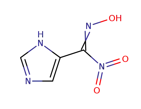 Molecular Structure of 857352-41-1 (1H-Imidazole-4-carboxaldehyde,  -alpha--nitro-,  oxime  (9CI))
