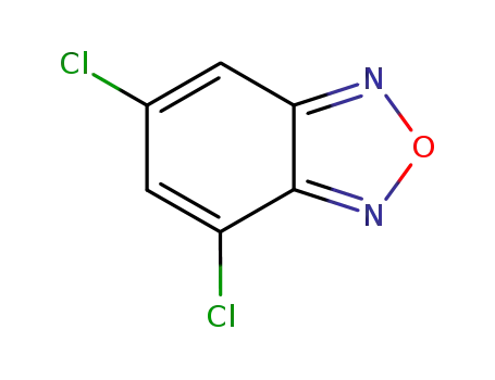 Molecular Structure of 7116-18-9 (4,6-Dichlorobenzofurazane)