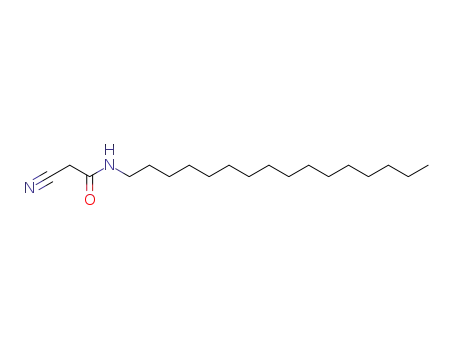 Molecular Structure of 85987-88-8 (2-CYANO-N-HEXADECYL-ACETAMIDE)