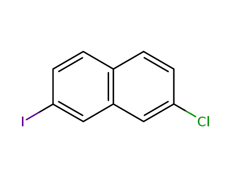 Molecular Structure of 858024-77-8 (2-Chloro-7-iodonaphthalene)