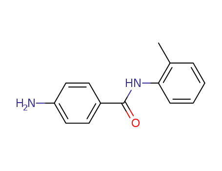 Molecular Structure of 888-78-8 (4-amino-N-(2-methylphenyl)benzamide)