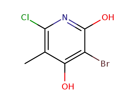 5-브로모-2-클로로-4,6-디히드록시-3-메틸피리딘