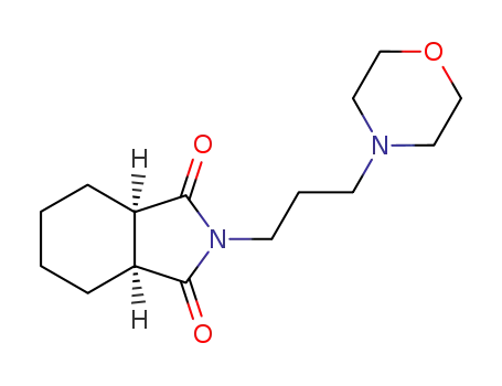 Molecular Structure of 73771-07-0 (Phthalimide, N-(4-morpholinopropyl)hexahydro-)
