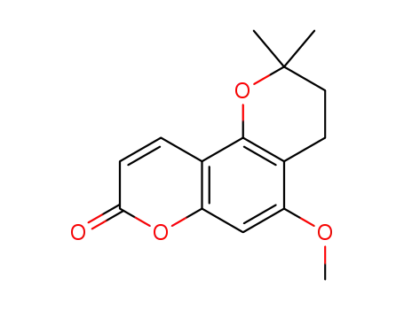 Molecular Structure of 521097-44-9 (3,4-dihydroalloxanthoxyletin)