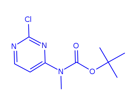 2-chloro-4-(tert-butoxycarbonyl-methylamino)pyrimidine