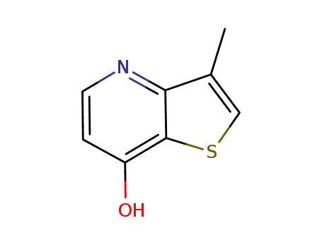 Molecular Structure of 953045-90-4 (3-methylthieno[3,2-b]pyridin-7-ol)