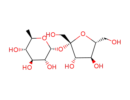 Molecular Structure of 92596-12-8 (6-deoxysucrose)