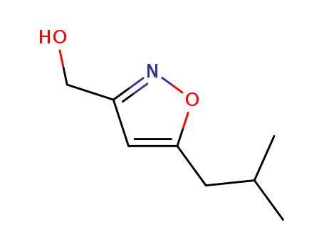3-ISOXAZOLEMETHANOL,5-(2-METHYLPROPYL)-