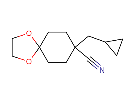 8-(시클로프로필메틸)-1,4-디옥사스피로[4.5]데칸-8-카르보니트릴