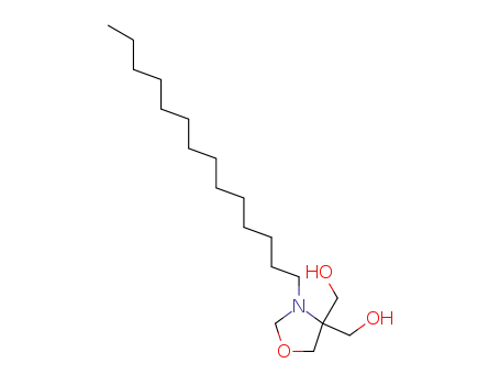 Molecular Structure of 94381-17-6 ((3-tetradecyl-1,3-oxazolidine-4,4-diyl)dimethanol)