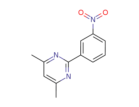 4,6-DIMETHYL-2-(3-NITROPHENYL)PYRIMIDINE