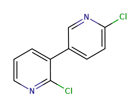 Molecular Structure of 942206-19-1 (2,6'-DICHLORO-[3,3']-BIPYRIDINE)