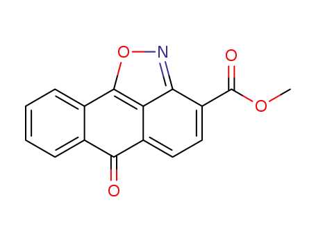 메틸 6-옥소-6H-안트라[1,9-cd]이속사졸-3-카르복실레이트