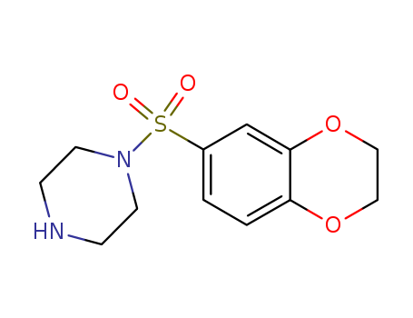 Piperazine, 1-[(2,3-dihydro-1,4-benzodioxin-6-yl)sulfonyl]-