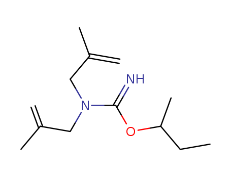 1-butan-2-yloxy-N,N-bis(2-methylprop-2-enyl)methanimidamide cas  91972-85-9