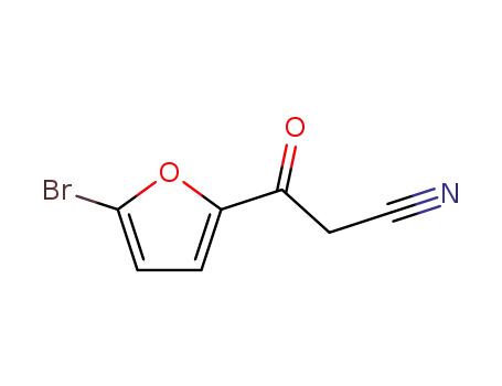 Molecular Structure of 93277-17-9 (3-(5-BROMO-FURAN-2-YL)-3-OXO-PROPIONITRILE)