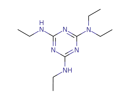 Molecular Structure of 93567-85-2 (TRIETAZINE-ETHYLAMINO)