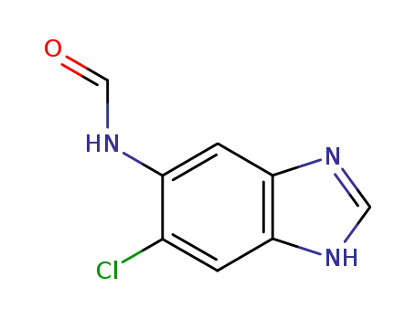 포름아미드, N-[6(또는 5)-클로로-5(또는 6)-벤즈이미다졸릴]-(7CI)