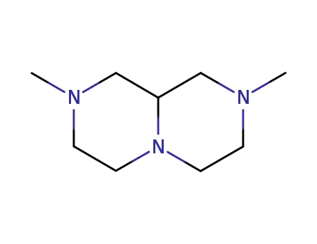 Molecular Structure of 93336-80-2 (2H-Pyrazino[1,2-a]pyrazine,octahydro-2,8-dimethyl-(7CI))