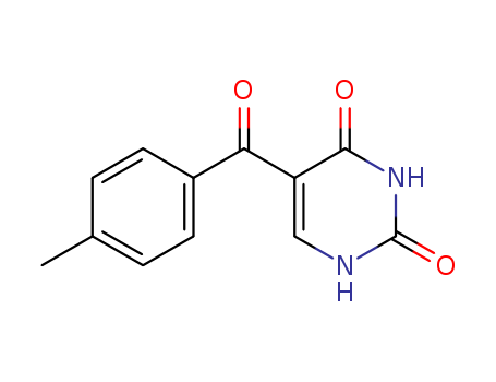 5-(4-methylbenzoyl)-1H-pyrimidine-2,4-dione cas  91973-86-3