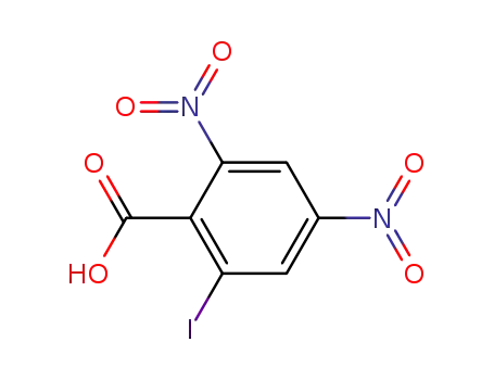 Molecular Structure of 95192-62-4 (4,6-DINITRO-2-IODOBENZOIC ACID)