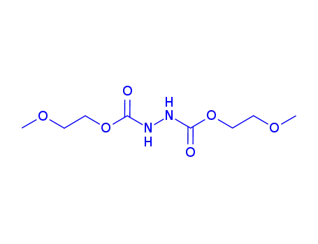 Molecular Structure of 940868-65-5 (1,2-Hydrazinedicarboxylic acid, 1,2-bis(2-methoxyethyl) ester)