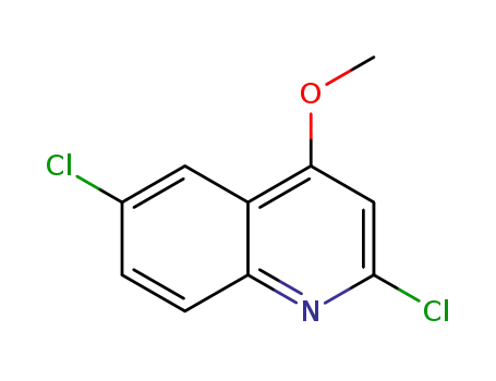Molecular Structure of 952434-99-0 (2,6-DICHLORO-4-METHOXYQUINOLINE)