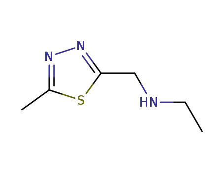 1,3,4-티아디아졸-2-메탄아민, N-에틸-5-메틸-