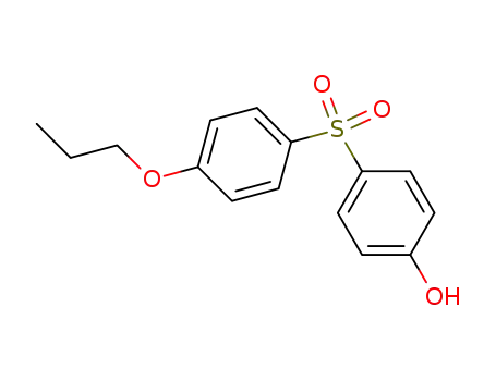 Molecular Structure of 95210-56-3 (4-(4-Propoxyphenylsulfonyl)phenol)