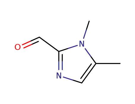 Molecular Structure of 955028-18-9 (1,5-Dimethylimidazole-2-carbaldehyde)
