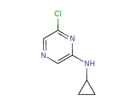 2-Pyrazinamine,6-chloro-N-cyclopropyl-