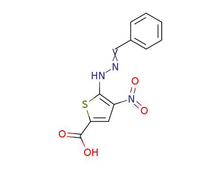 2-THIOPHENECARBOXYLIC ACID 5-(BENZYLIDENEHYDRAZINYL)-4-NITRO-