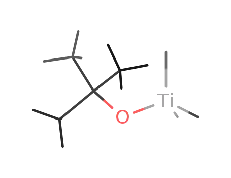 (OC(C(CH<sub>3</sub>)3)3)Ti(CH<sub>3</sub>)3