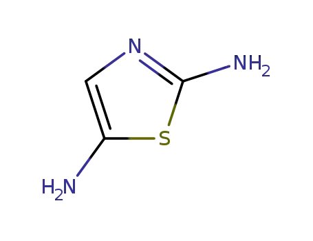 Molecular Structure of 95511-80-1 (THIAZOLE-2,5-DIAMINE)