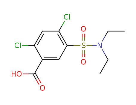 2,4-Dichloro-5-[(diethylamino)sulfonyl]benzoic acid