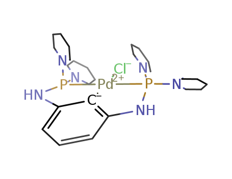 (2,6-Bis((di(piperidin-1-yl)phosphino)amino)phenyl)palladium(II) chloride