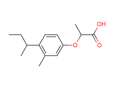 Propanoic acid,2-[3-methyl-4-(1-methylpropyl)phenoxy]- cas  93570-95-7