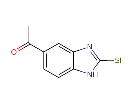 1-(2,3-DIHYDRO-2-THIOXO-1H-BENZO[D]IMIDAZOL-5-YL)-ETHANONECAS
