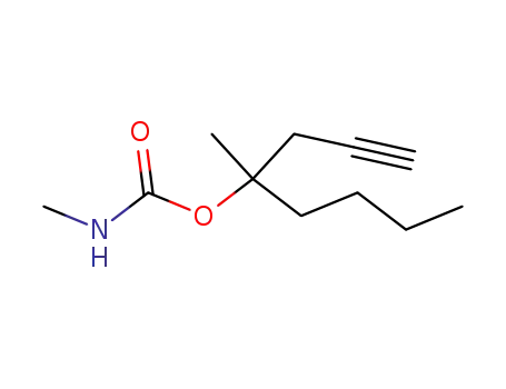 Carbamic acid, methyl-, 1-butyl-1-methyl-3-butynyl ester (6CI,7CI)