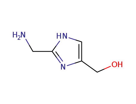 Molecular Structure of 928631-39-4 (1H-Imidazole-5-methanol,  2-(aminomethyl)-)