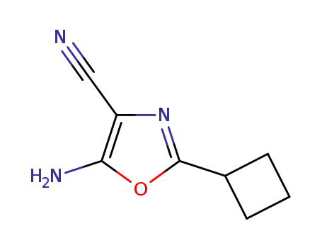 4-옥사졸카르보니트릴, 5-아미노-2-시클로부틸-