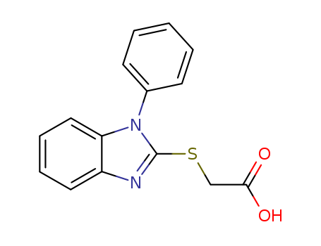 (1-PHENYL-1H-BENZOIMIDAZOL-2-YLSULFANYL)-ACETIC ACID