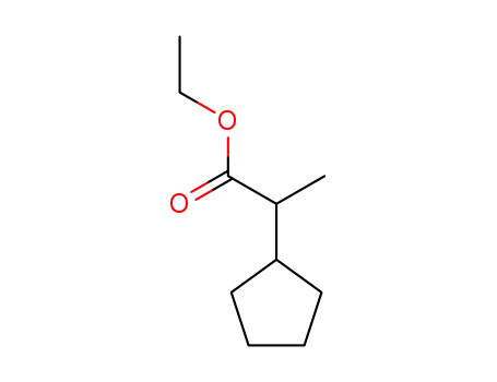 Molecular Structure of 36588-72-4 (ethyl 2-cyclopentylpropanoate)