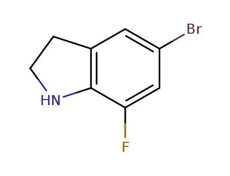 5-BROMO-7-FLUORO-2,3-DIHYDRO-1H-INDOLE